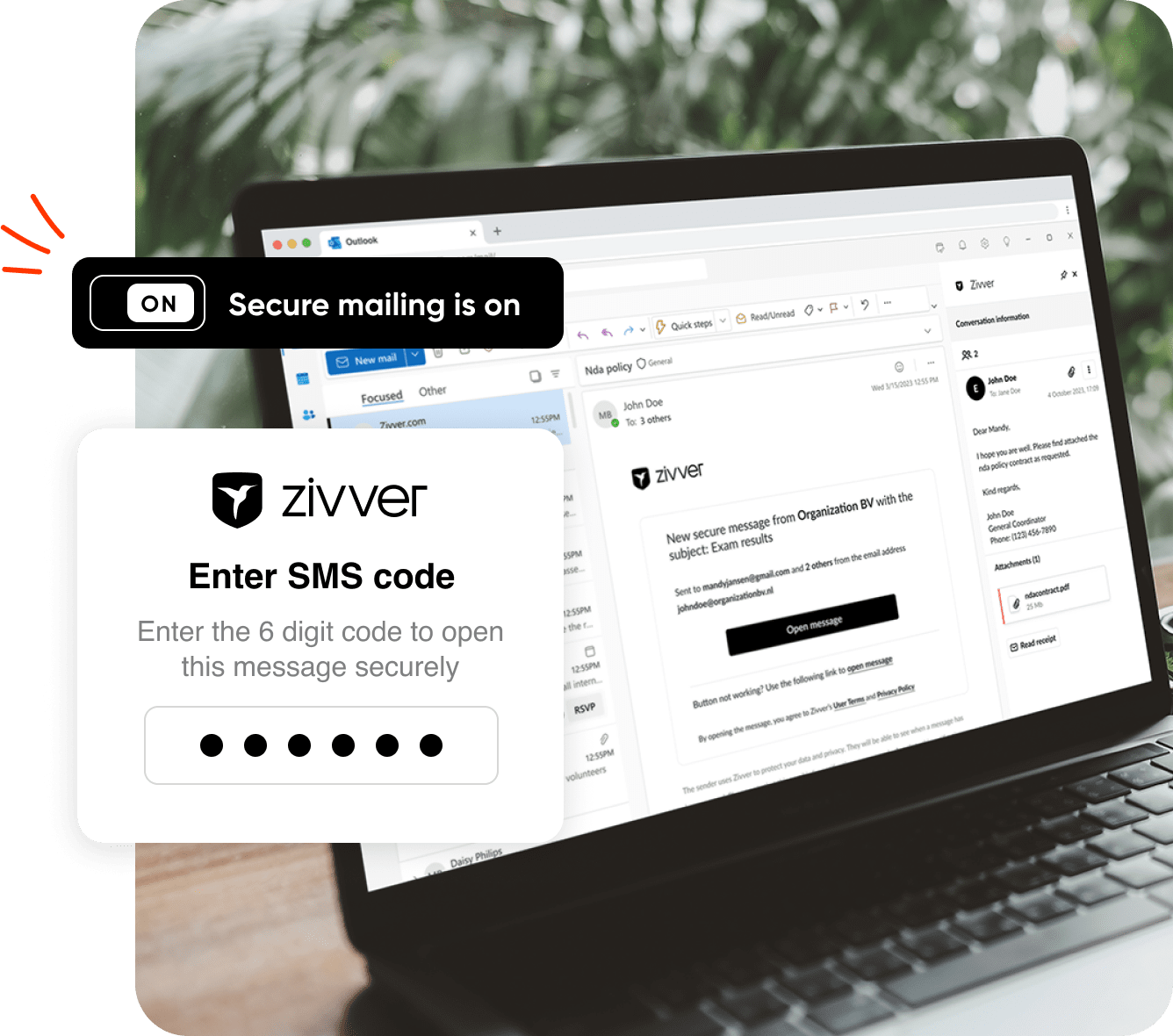 EN - ZVR24 - 01 - Product - Zivver Secure Email - Hero@2x